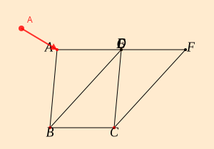 A (move) drag1 move
