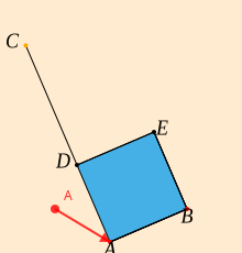 A (move) drag1 move