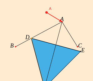 A (move) drag1 move