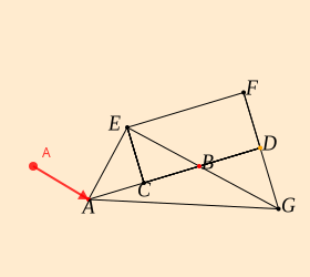 A (move) drag1 move