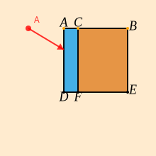 A (move) drag1 move
