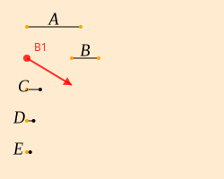 B1 (move) drag1 move