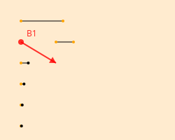 B1 (move) drag1 move