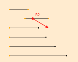 B2 (move) drag2 move