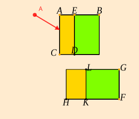 A (move) drag1 move