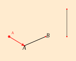 A (move) drag1 move