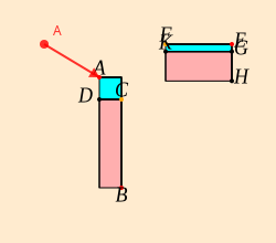 A (move) drag1 move